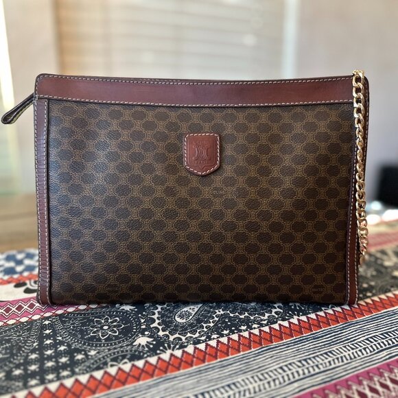 Celine Macadam Second Bag Clutch Pouch, Vintage - Picture 1 of 15
